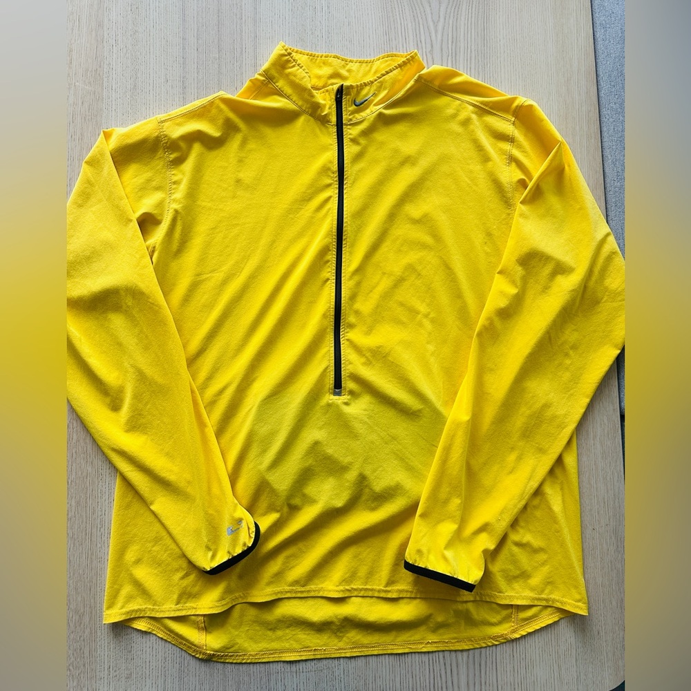 Nike Dri-Fit Windbreaker Mens XL Long Sleeve Athletic Performance